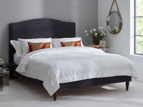 Dickens Curved Headboard Double Bed