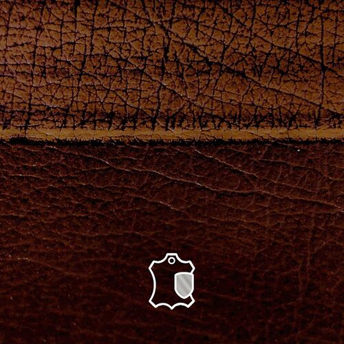 Rubbed Antique Leather Scratch Resistant Antique rub-off leather is a unique type of leather that features a darker topcoat that can be rubbed off to reveal a lighter underlayer, creating a beautiful two-tone effect. This process, often done by hand, allows for a customised antique look. The result is a leather that appears aged and weathered, adding character and charm to your furniture. Rubbed Antique Leather Scratch Resistant Antique rub-off leather is a unique type of leather that features a darker topcoat that can be rubbed off to reveal a lighter underlayer, creating a beautiful two-tone effect. This process, often done by hand, allows for a customised antique look. The result is a leather that appears aged and weathered, adding character and charm to your furniture.